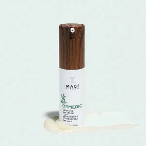 IMAGE Skincare ORMEDIC balancing eye lift gel - flacon en textuur