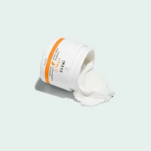 Verpakking en textuur IMAGE Skincare VITAL C - Hydrating Repair Crème.
