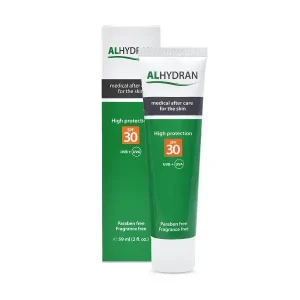 Tube alhydran medical after care for the skin SPF30