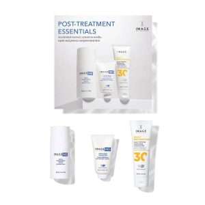 IMAGE MD Post-Treatment Essentials set: Cleansing Balm, Barrier Balm en mineral SPF 30