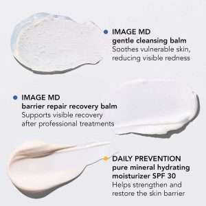 Textuur van IMAGE MD Post-Treatment Essentials huidherstelproducten